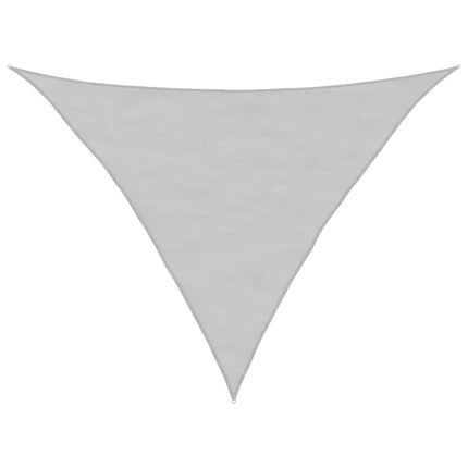 Solsegel ljusgrå 3x3x4,24 m 100% polyesteroxford