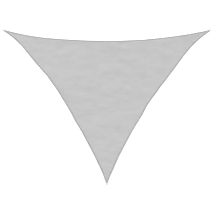 Solsegel ljusgrå 3,5x3,5x4,9 m 100% polyesteroxford