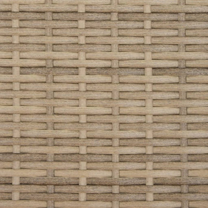 Solsäng med dynor beige konstrotting