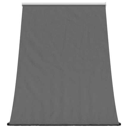 Infällbar markis antracit 100x150 cm tyg och stål