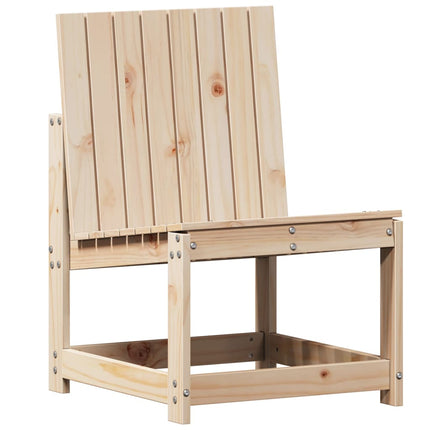 Trädgårdsstol 50,5x55x77 cm massiv furu