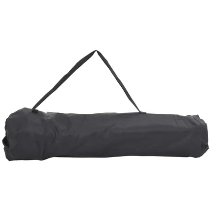 Campingstolar med ficka fällbar 2 st grå