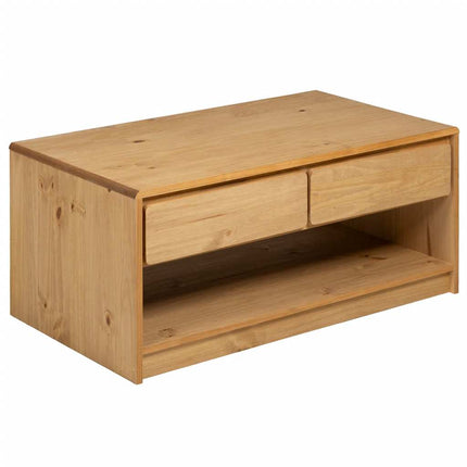 Soffbord SAUDA ek 99x55x45 cm massiv furu