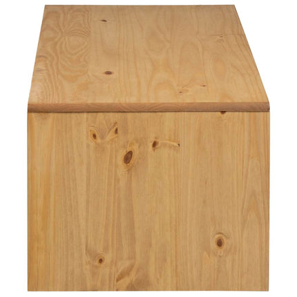 Soffbord SAUDA ek 99x55x45 cm massiv furu