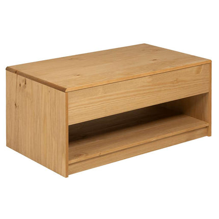 Soffbord SAUDA ek 99x55x45 cm massiv furu