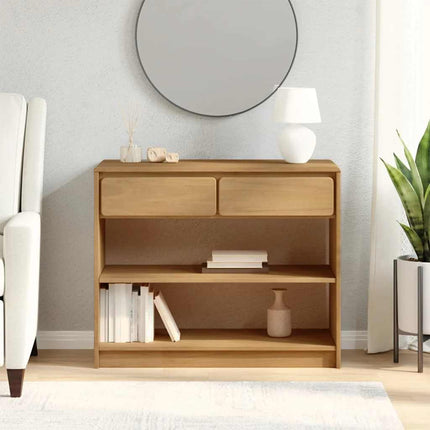 Konsolbord SAUDA ek 89,5x36,5x73 cm massiv furu