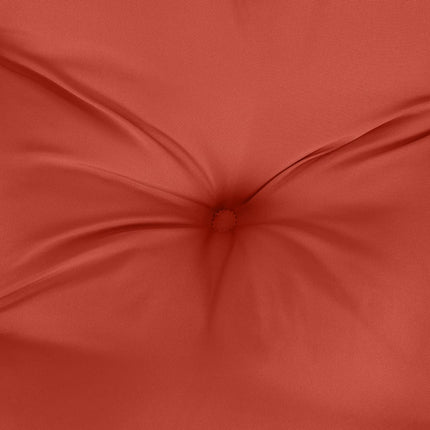 Stolsdynor högt ryggstöd 6 st melerad röd 120x50x7 cm tyg
