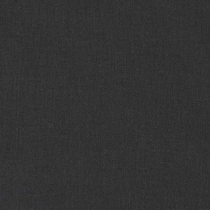 Lågryggs Stolsdynor Set 2 pcs Melange Svart 100 x 50 x 7 cm