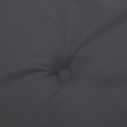 Stolsdynor högt ryggstöd 4 st melerad antracit 120x50x4 cm tyg