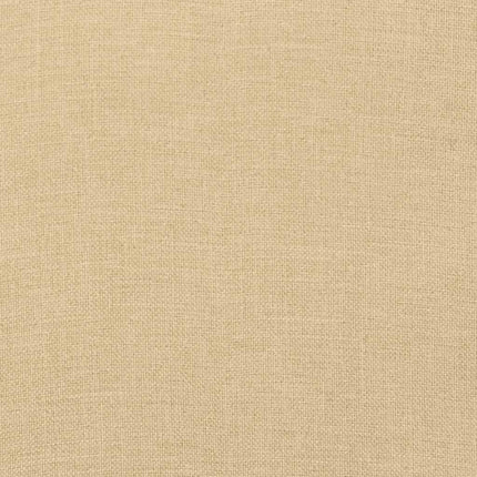 Solsängsdyna melerad beige 186x58x4 cm tyg