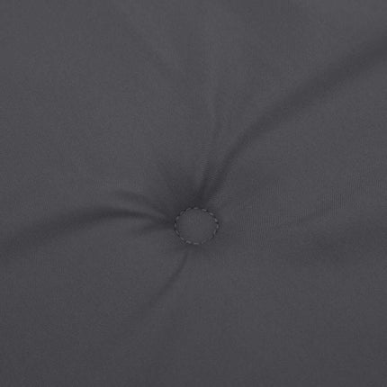 Solsängsdyna melerad antracit (75+105) x 50 x 4 cm tyg