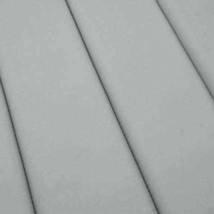 Solsängsdyna melerad ljusgrå 200x50x4 cm tyg