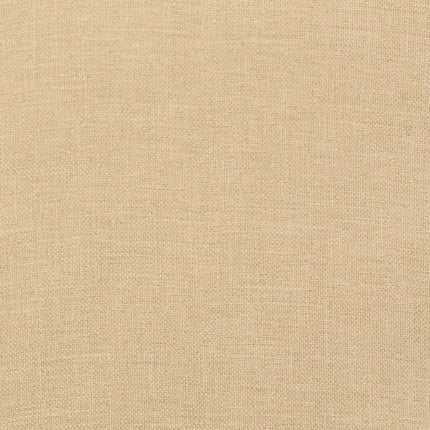 Solsängsdyna melerad beige 200x70x4 cm tyg