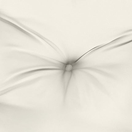 Bänkdyna melerad gräddvit 120x50x7 cm tyg