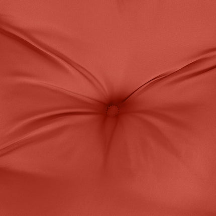 Bänkdyna melerad röd 120x50x7 cm tyg