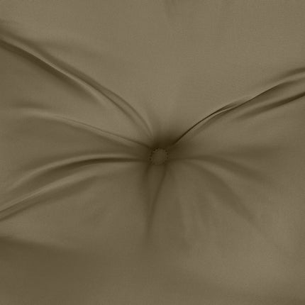 Bänkdyna melerad taupe 120x50x7 cm tyg