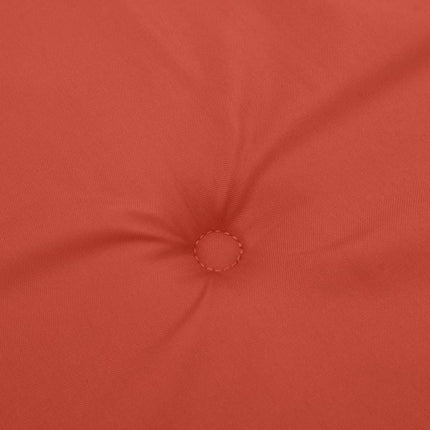 Bänkdyna melerad röd 180x50x7 cm tyg
