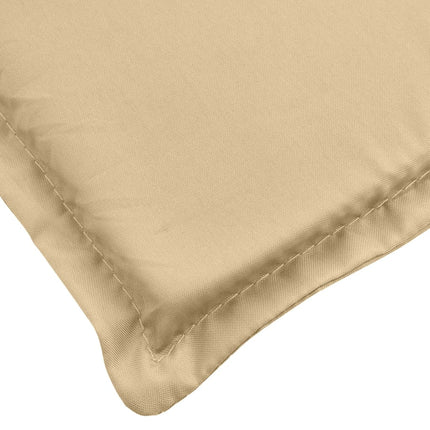 Bänkdyna melerad beige 200x50x7 cm tyg