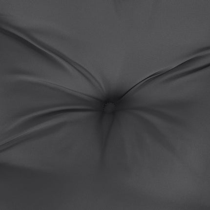 Bänkdynor 2 st melerad antracit 100x50x7 cm tyg