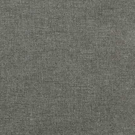 Bänkdyna 2 st melerad mörkgrå 100x50x7 cm tyg