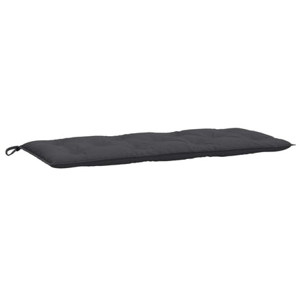 Bänkdynor 2 st melerad antracit 120x50x7 cm tyg