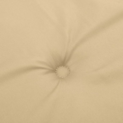 Bänkdyna 2 st melerad beige 150x50x7 cm tyg