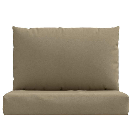 Palldynor 2 st melerad taupe tyg