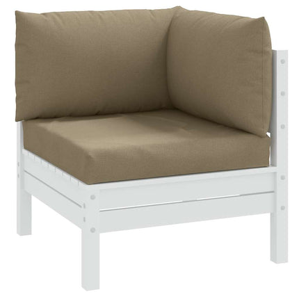 Palldynor 3 st melerad taupe tyg