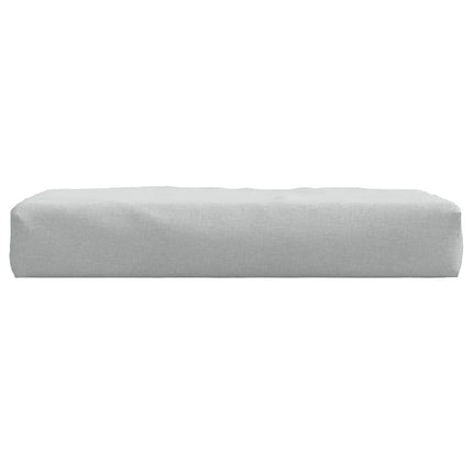 Palldyna melerad ljusgrå 60x60x9,5 cm tyg
