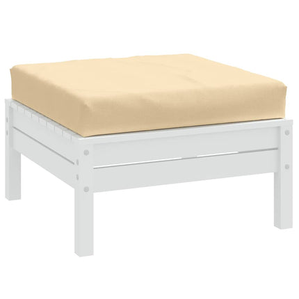 Palldyna melerad beige 60x60x9,5 cm tyg