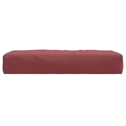 Palldyna melerad vinröd 60x60x9,5 cm tyg