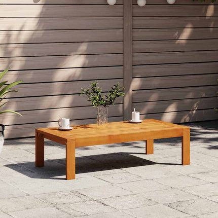Trädgårdsbord 100x50x27 cm massivt akaciaträ