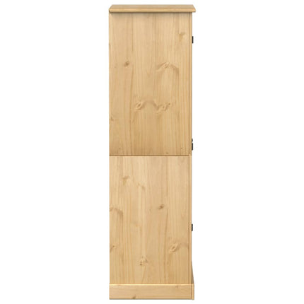 Garderob Corona 76x50x170 cm massiv furu