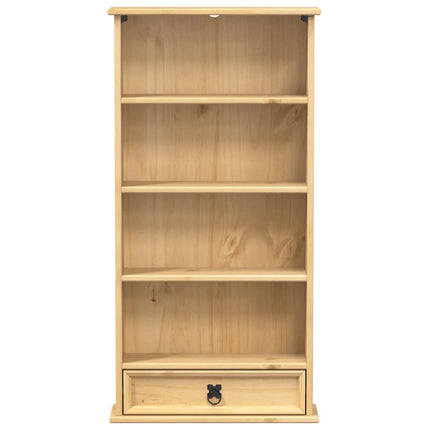 CD-hylla Corona 52x17,5x103 cm massiv furu