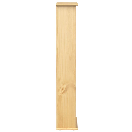 CD-hylla Corona 52x17,5x103 cm massiv furu