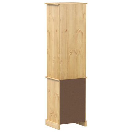 Badrumsskåp Corona 50x40x185 cm massiv furu