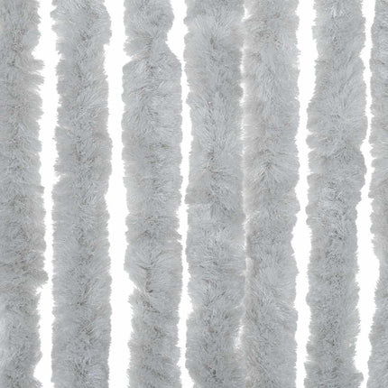Insektsgardin grå 56x185 cm chenille