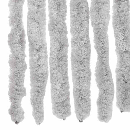 Insektsgardin grå 56x200 cm chenille