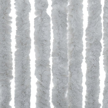 Insektsgardin grå 100x200 cm chenille