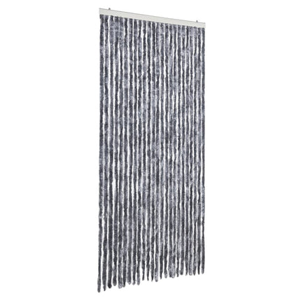 Insektsgardin silver 100x200 cm chenille