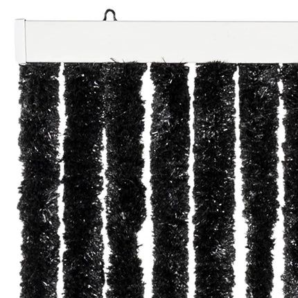 Insektsgardin antracit 100x200 cm chenille