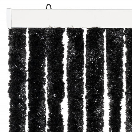 Insektsgardin antracit 100x230 cm chenille