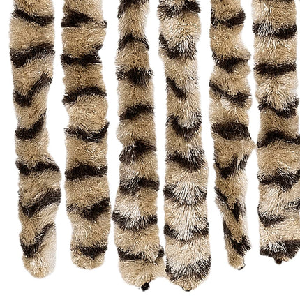Insektsgardin beige och brun 100x230 cm chenille