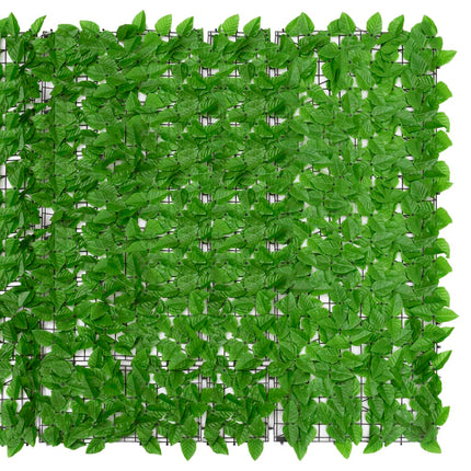 Insynsskydd gröna blad 300x150 cm