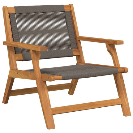 Trädgårdsmöbler 2 pcs Grå 67 x 78 x 73 cm Massivt Akaciaträ