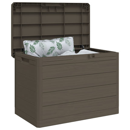 Dynbox brun 77,5x44,5x53 cm polypropen