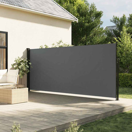 Utdragbar sidomarkis antracit 180x300 cm