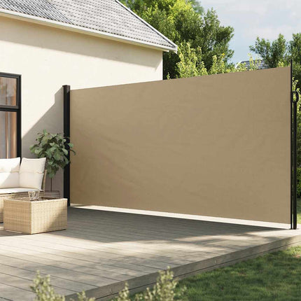 Indragbar sidomarkis beige 220x300 cm