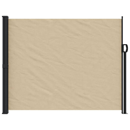 Indragbar sidomarkis beige 160x500 cm