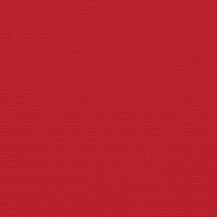 Infällbar sidomarkis röd 100x600 cm